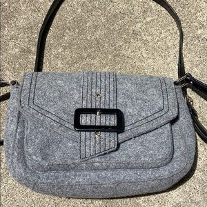 Kate Spade felt crossbody handbag